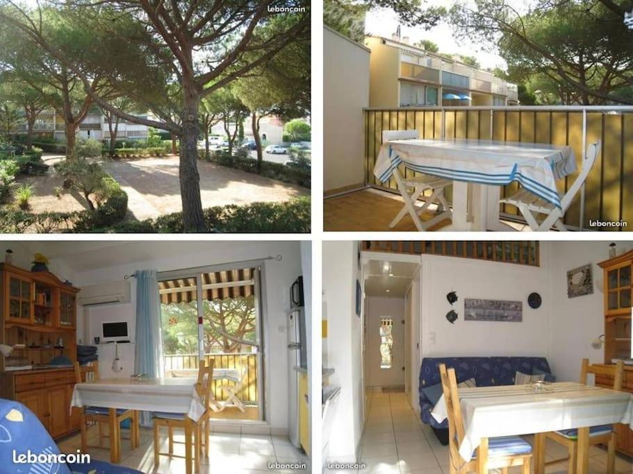 Cap D'Agde Studio Cabine 6 Pers. + Terrasse + Parking Prive + Clim المظهر الخارجي الصورة